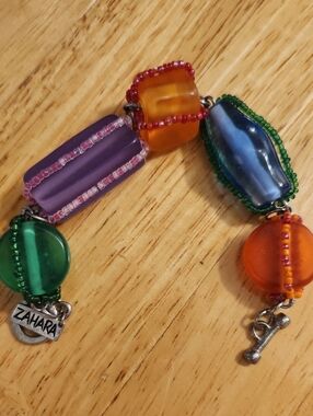 Zahara Glass Bead Bracelet - Colorful Women's Bracelet